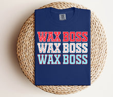 Load image into Gallery viewer, Wax boss red white and blue
