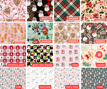 Load image into Gallery viewer, PREORDER:  joggers/ STRIAGHT LEG PANT CHRISTMAS PRINT 10.13.25
