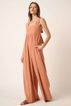 Load image into Gallery viewer, Mittoshop Sleeveless Wide Leg Jumpsuit
