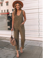 Load image into Gallery viewer, Full Size Scoop Neck Wide Strap Jumpsuit
