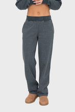 Load image into Gallery viewer, Mono B Elastic Waist Fleece Pants with Pockets
