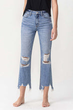 Load image into Gallery viewer, Lovervet High Rise Distressed Straight Jeans
