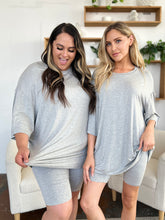 Load image into Gallery viewer, Basic Bae Bamboo Full Size Round Neck Drop Shoulder T-Shirt and Shorts Set

