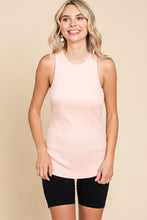 Load image into Gallery viewer, Culture Code Ribbed Round Neck Tank
