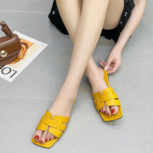 Load image into Gallery viewer, Open Toe PU Leather Sandals
