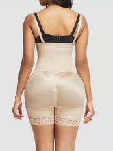 Load image into Gallery viewer, Full Size Lace Detail Spaghetti Strap Shaping Romper
