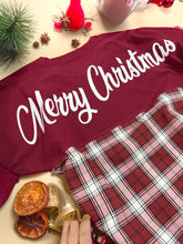 Load image into Gallery viewer, Plaid garnet spirit jersey
