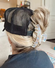 Load image into Gallery viewer, RTS White Iridescent Hat Clip

