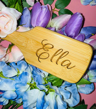 Load image into Gallery viewer, Custom Name Wooden Hairbrush
