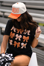 Load image into Gallery viewer, Orange and White Bows Tee
