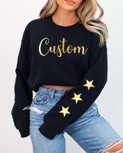 Load image into Gallery viewer, CUSTOM gold PUFF print
