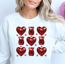 Load image into Gallery viewer, Wax bar faux sequin vday heart
