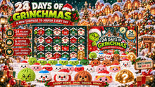 Load image into Gallery viewer, Grinch Squishy Advent Calendar *PRE ORDER* Early November Shipment
