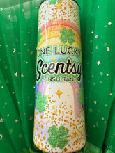 Load image into Gallery viewer, One lucky scentsy consultant tumbler
