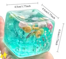 Load image into Gallery viewer, Under The Sea Cube Squishy *May 11-15 Shipment*
