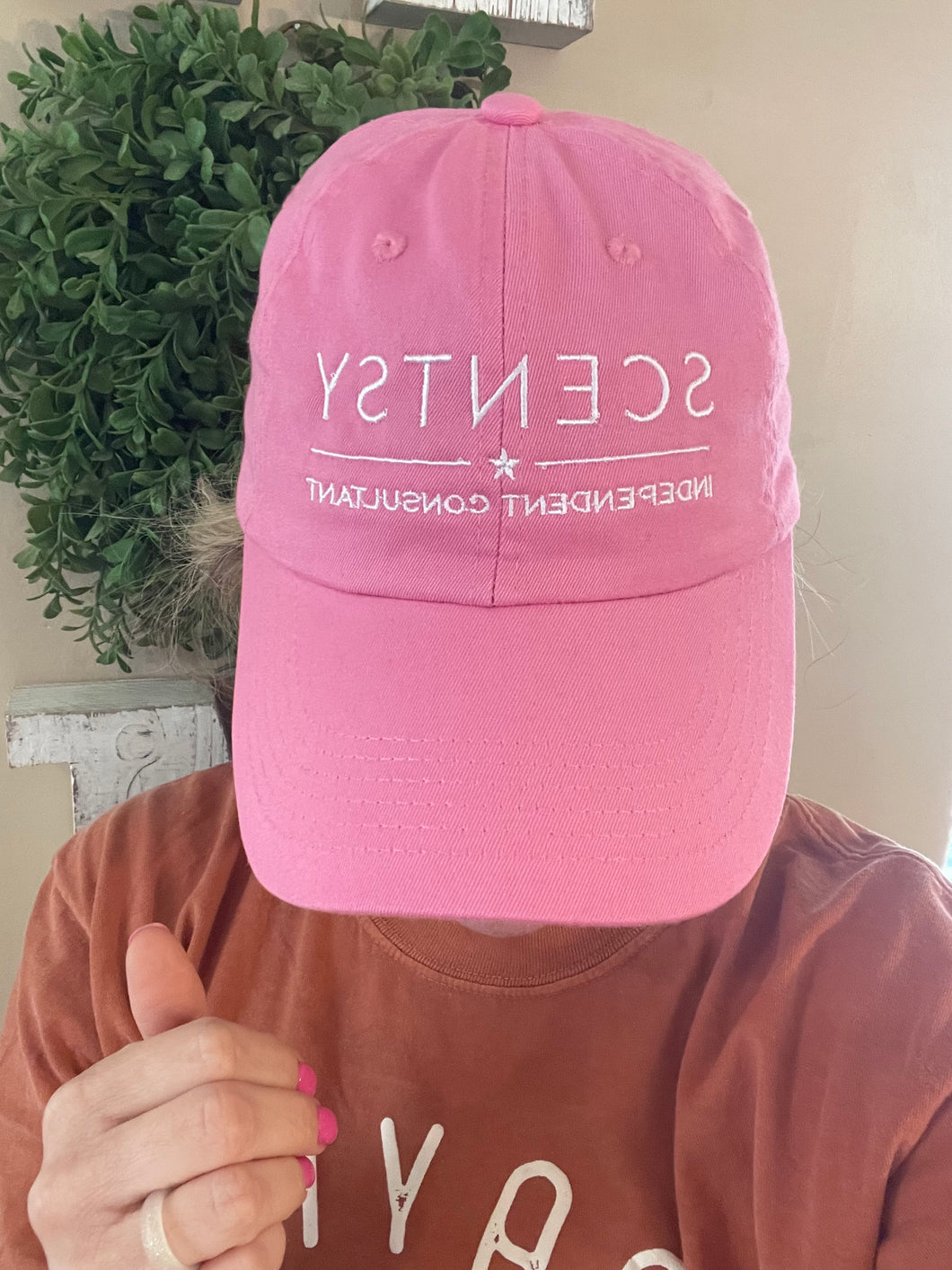 Embroidered Scentsy hats