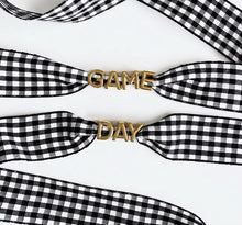 Load image into Gallery viewer, Game Day Gingham Shoe Laces *PRE ORDER*
