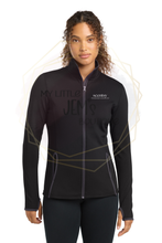 Load image into Gallery viewer, Women's Sport-Wick Stretch Contrast Full-Zip Jacket
