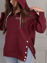 Load image into Gallery viewer, Scentsy Side Snap Quarter-Zip Hoodie
