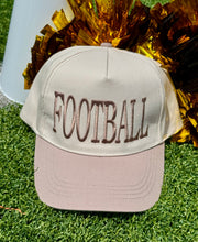 Load image into Gallery viewer, Football Two Tone Hat
