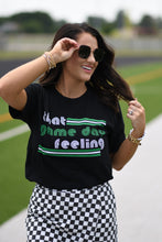 Load image into Gallery viewer, Green That Game Day Feeling Tee
