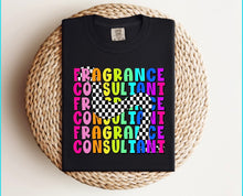 Load image into Gallery viewer, Fragrance consultant bright and checkered
