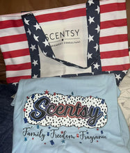 Load image into Gallery viewer, Scentsy - Red white and blue bag
