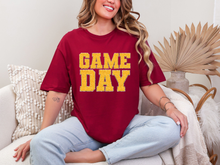 Load image into Gallery viewer, Game Day Cardinal Red Tee in Multiple Colors
