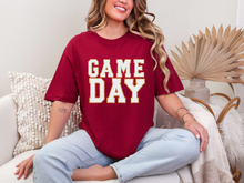 Load image into Gallery viewer, Game Day Cardinal Red Tee in Multiple Colors
