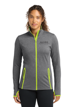 Load image into Gallery viewer, Women's Sport-Wick Stretch Contrast Full-Zip Jacket
