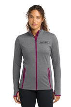 Load image into Gallery viewer, Women's Sport-Wick Stretch Contrast Full-Zip Jacket
