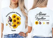 Load image into Gallery viewer, scented sunflower superstars - full front and saying on back
