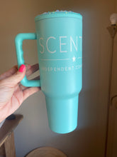 Load image into Gallery viewer, Pearl studded scentsy 40oz Tumbler
