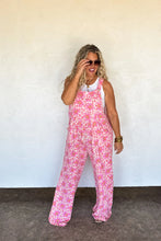 Load image into Gallery viewer, PREORDER: Cassidy Floral Boho Overalls
