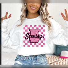 Load image into Gallery viewer, Pink checkered Scentsy
