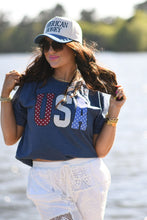 Load image into Gallery viewer, USA Polka Dots Tee
