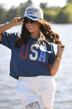 Load image into Gallery viewer, USA Polka Dots Tee
