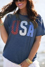 Load image into Gallery viewer, USA Polka Dots Tee
