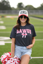 Load image into Gallery viewer, Dawgs Gingham Bow Tee
