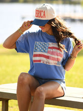 Load image into Gallery viewer, Quilted Flag Tee
