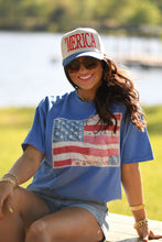Load image into Gallery viewer, Quilted Flag Tee
