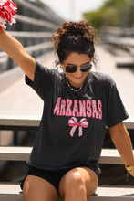 Load image into Gallery viewer, Arkansas Gingham Bow Tee
