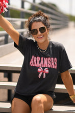 Load image into Gallery viewer, Arkansas Gingham Bow Tee
