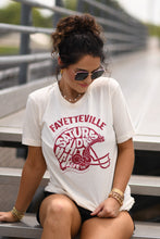 Load image into Gallery viewer, Saturdays Hit Harder In Fayetteville Tee
