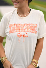 Load image into Gallery viewer, Tennessee Gingham Bow Tee

