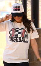Load image into Gallery viewer, Checkered Baseball Tee
