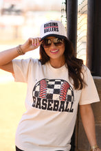 Load image into Gallery viewer, Checkered Baseball Tee
