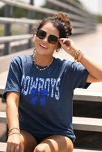Load image into Gallery viewer, Cowboys Chinoiserie Bow Tee
