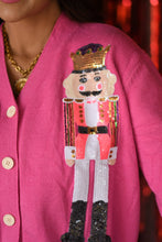 Load image into Gallery viewer, *PRE ORDER* Pink Nutcracker Cardigan
