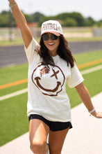 Load image into Gallery viewer, *SALE* RTS FOOTBALL WINK SMILEY TEE
